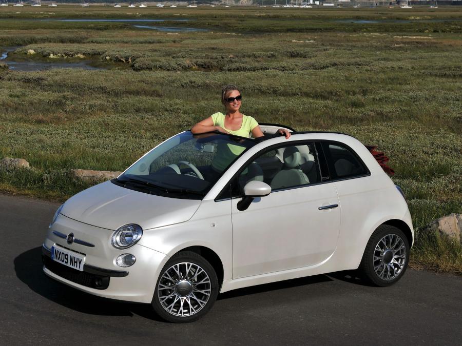  Fiat 500C 2009 года  (UK) (фото 2 из 16)